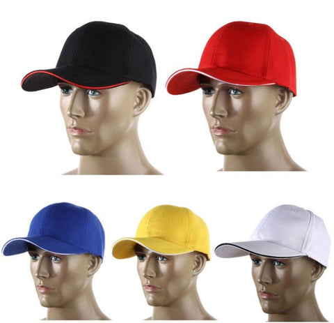 Solid Color Hip Hop Outdoor Sports Hat
