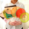 Round Painting Plastic Fan