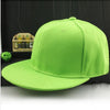 Snapback Plain Baseball Cap